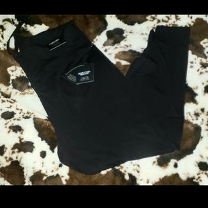 Designer Vera Wang lace-up joggers